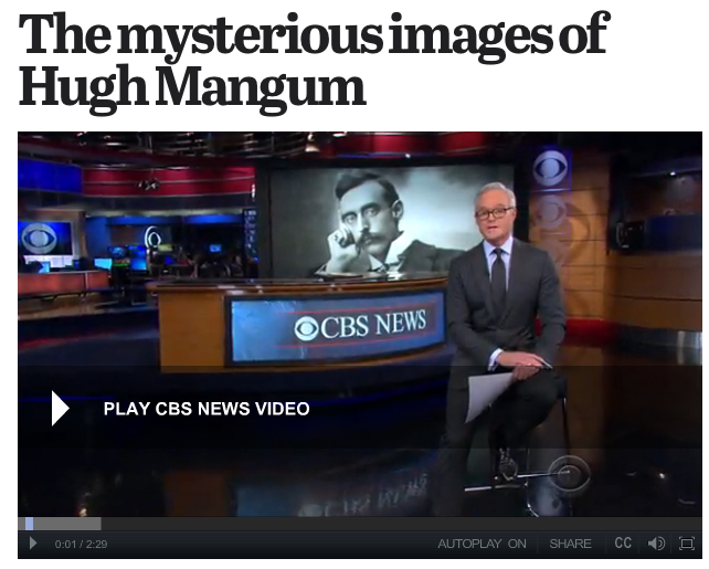 Sarah Stacke on CBS News – The mysterious images of Hugh Mangum
